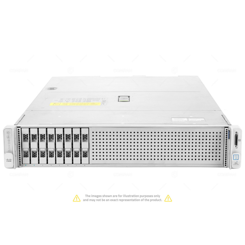 CISCO UCS C240 M5 8SFF 2x Xeon Gold 5118 128GB RAM 4 x 2TB 7.2K 12G SAS Rails